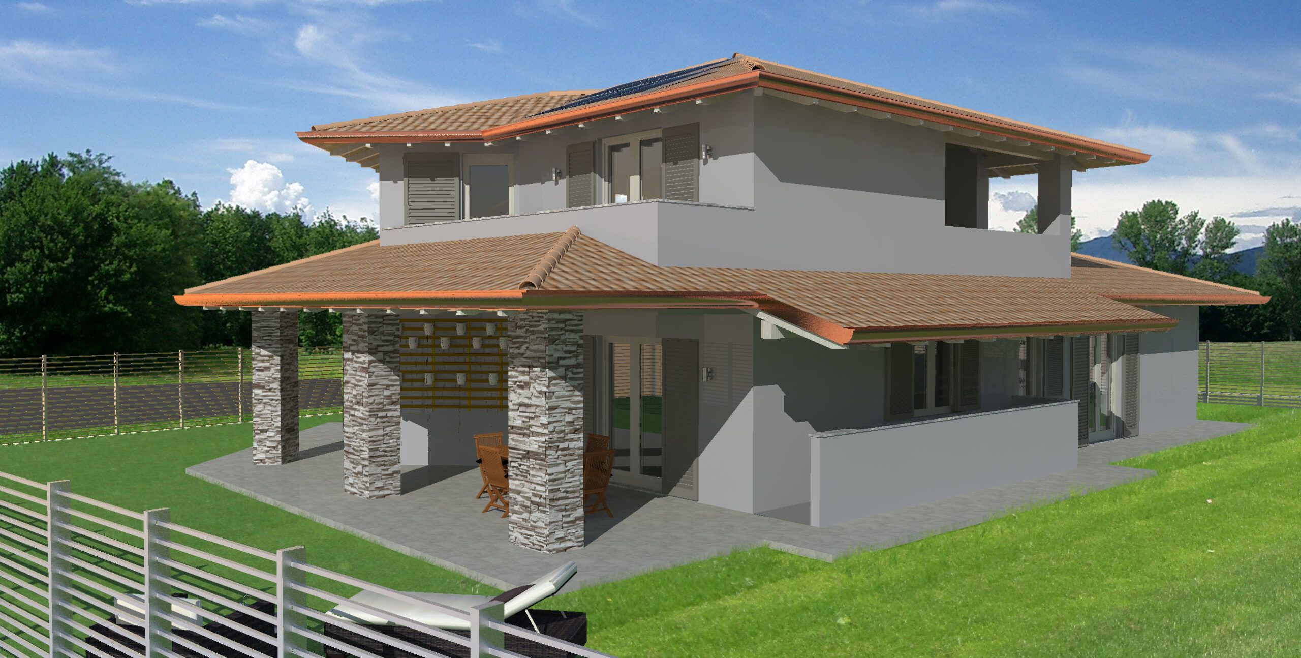 Nuova costruzione Borgomanero villa omega Impresa edile GALLO & VILLELLA a Borgo Ticino