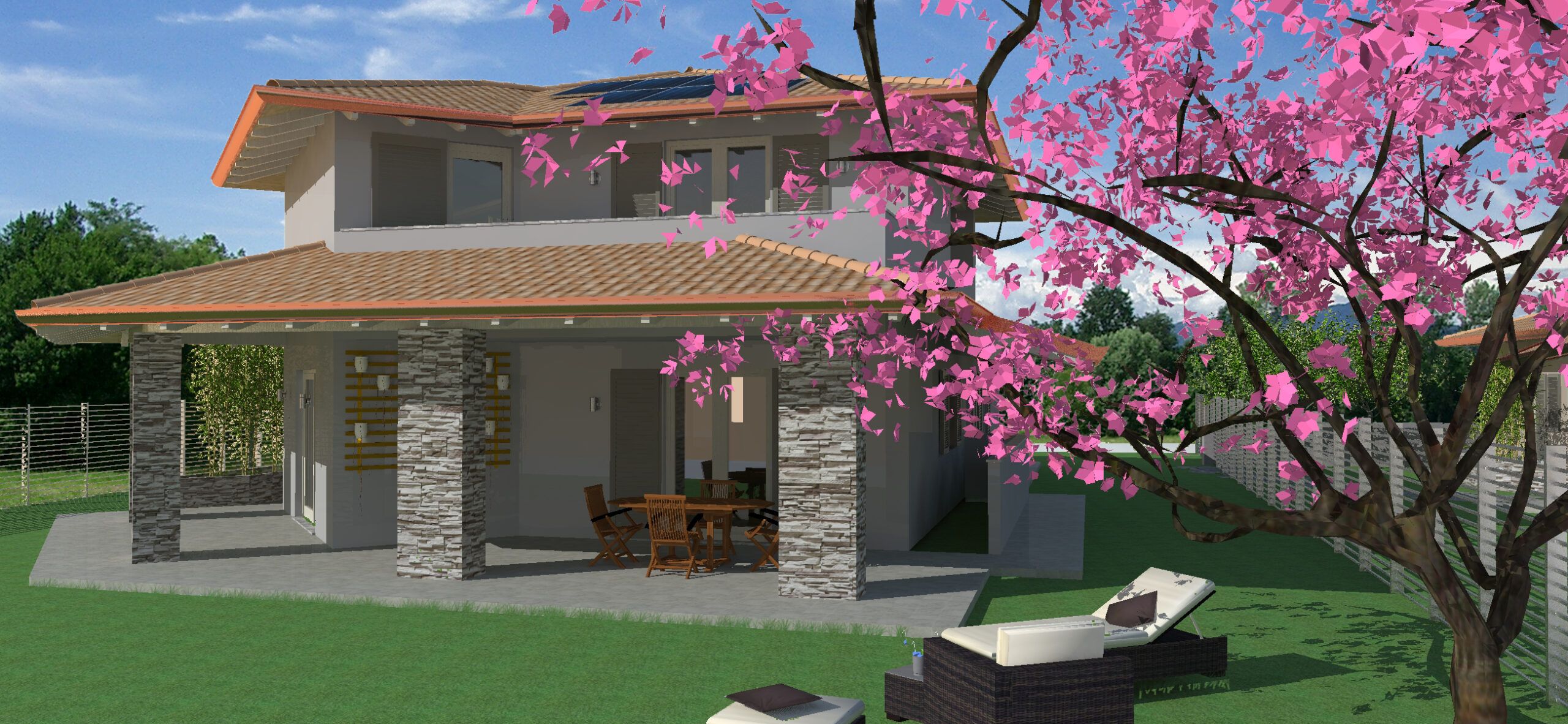Nuova costruzione Borgomanero villa omega Impresa edile GALLO & VILLELLA a Borgo Ticino