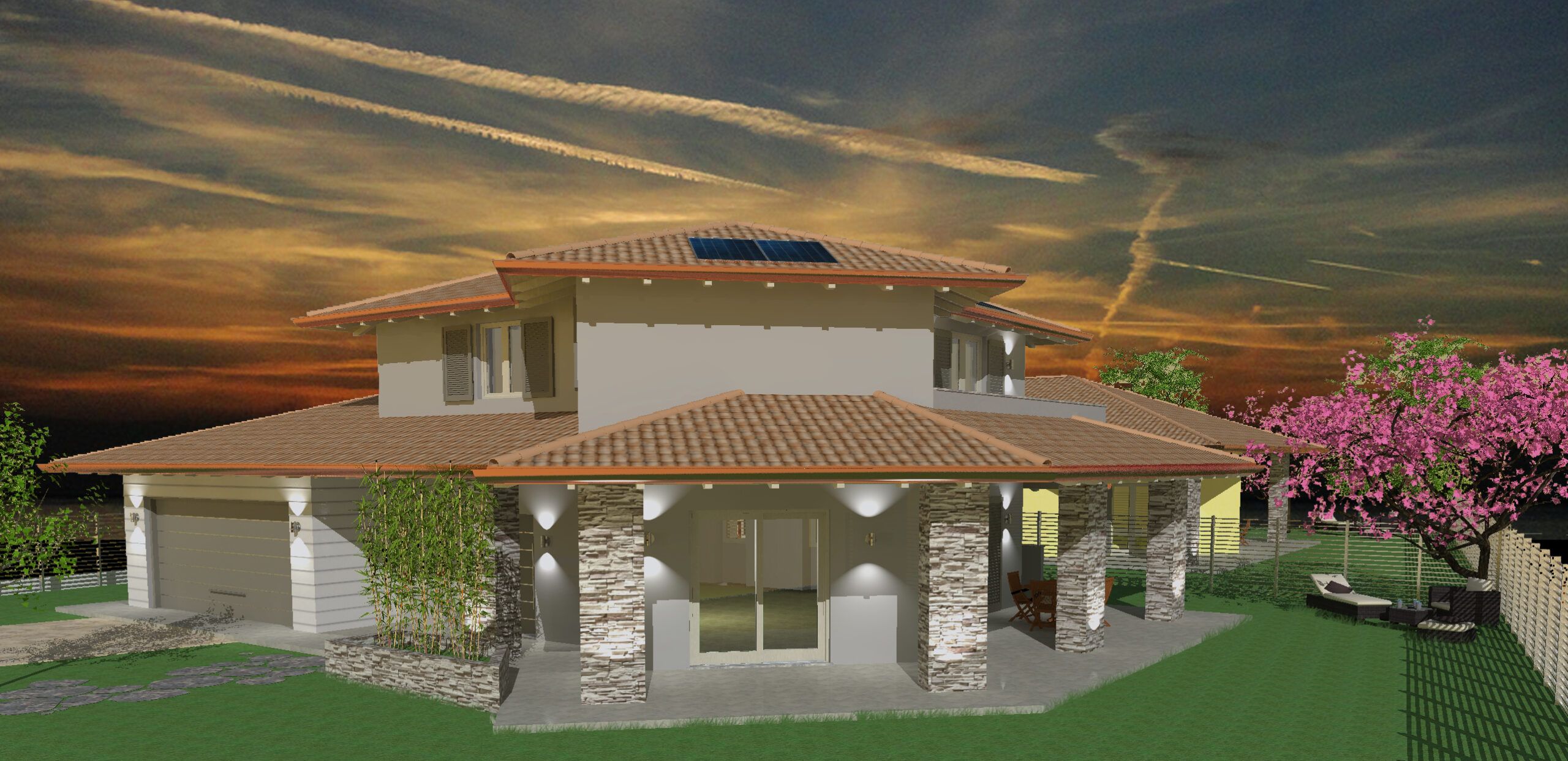 Nuova costruzione Borgomanero villa omega Impresa edile GALLO & VILLELLA a Borgo Ticino